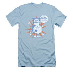 Dum Dums Shirt Slim Fit Drum Man Light Blue T-Shirt