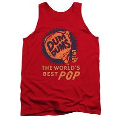 Dum Dums Shirt Tank Top The Best Pop For 5 Cents Red Tanktop