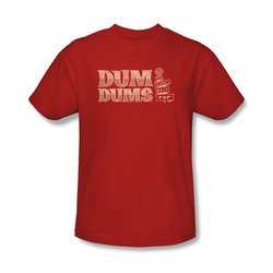 Dum Dums Shirt Worlds Best Red T-Shirt