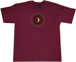 Click to get Eclipse Sun And Moon Maroon Adult Unisex Tshirt Tee Shirt
