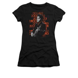 Elvis Juniors T-shirt - 1968 Black Tee