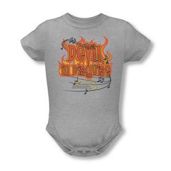Elvis Presley Baby Romper Devil Athletic Heather Infant Babies Creeper