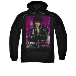 Elvis Presley Hoodie 35 Leather Black Sweatshirt Hoody