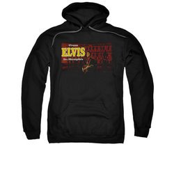 Elvis Presley Hoodie From Memphis Black Sweatshirt Hoody
