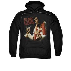 Elvis Presley Hoodie Soulful Black Sweatshirt Hoody