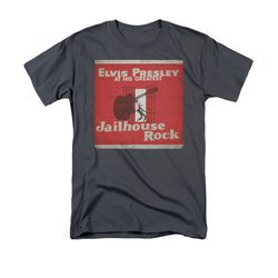 Elvis Presley Shirt At His Greatest Charcoal T-Shirt