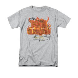 Elvis Presley Shirt Devil Athletic Heather T-Shirt