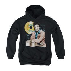 Elvis Presley Shirt Gold Record Long Sleeve Black Tee T-Shirt
