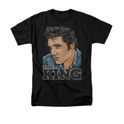 Elvis Presley Shirt Graphic Black T-Shirt