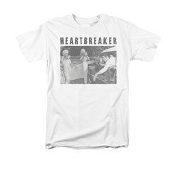 Elvis Presley Shirt Heartbreaker White T-Shirt