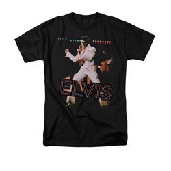 Elvis Presley Shirt Hit The Lights Black T-Shirt