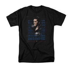 Elvis Presley Shirt Icon Black T-Shirt