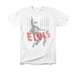 Elvis Presley Shirt Iconic Pose White T-Shirt