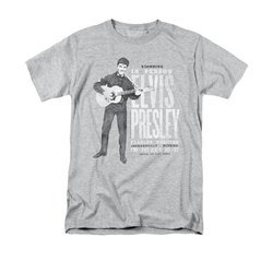Elvis Presley Shirt In Person Athletic Heather T-Shirt
