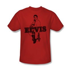 Elvis Presley Shirt Jamming Red T-Shirt