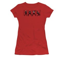 Elvis Presley Shirt Juniors Jailhouse Rock Red T-Shirt
