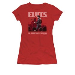 Elvis Presley Shirt Juniors Return Of The King Red T-Shirt