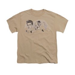 Elvis Presley Shirt Kids American Trilogy Sand T-Shirt