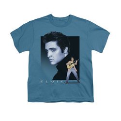 Elvis Presley Shirt Kids Blue Rocker Slate T-Shirt