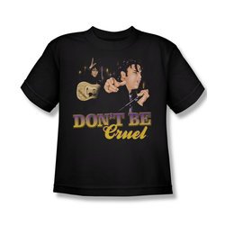 Elvis Presley Shirt Kids Don't Be Cruel Black T-Shirt
