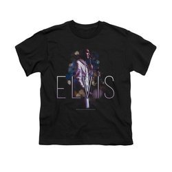Elvis Presley Shirt Kids Dream State Black T-Shirt