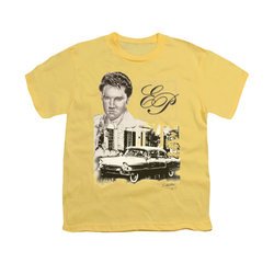 Elvis Presley Shirt Kids EP Banana T-Shirt