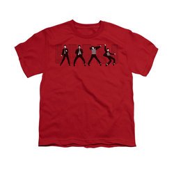 Elvis Presley Shirt Kids Jailhouse Rock Red T-Shirt
