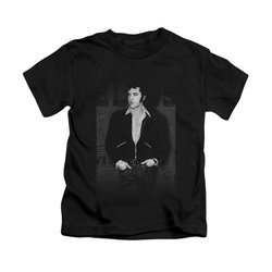 Elvis Presley Shirt Kids Just Cool Black T-Shirt