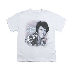 Elvis Presley Shirt Kids Lonesome Tonight White T-Shirt