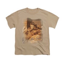 Elvis Presley Shirt Kids One At A Time Sand T-Shirt