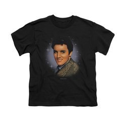 Elvis Presley Shirt Kids Starlite Black T-Shirt