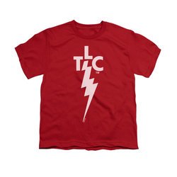 Elvis Presley Shirt Kids TLC Logo Red T-Shirt