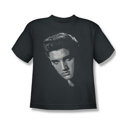 Elvis Presley Shirt Kids True American Idol Charcoal T-Shirt
