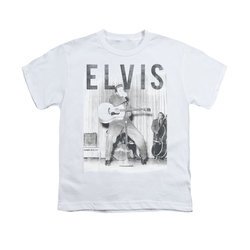 Elvis Presley Shirt Kids With The Band White T-Shirt