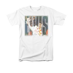 Elvis Presley Shirt Knockout White T-Shirt