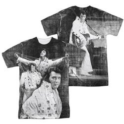 Elvis Presley Shirt Legendary Sublimation Shirt Front/Back Print
