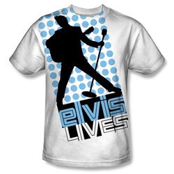 Elvis Presley Shirt Livin Large Sublimation Shirt