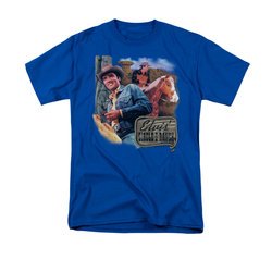 Elvis Presley Shirt Ranch Royal Blue T-Shirt