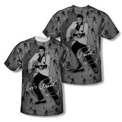 Elvis Presley Shirt Rockin All Over Sublimation Shirt Front/Back Print