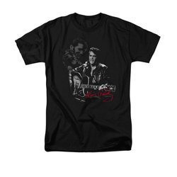 Elvis Presley Shirt Show Stopper Black T-Shirt