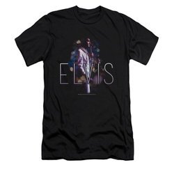 Elvis Presley Shirt Slim Fit Dream State Black T-Shirt