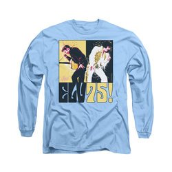 Elvis Presley Shirt Still Fresh 75 Long Sleeve Carolina Blue Tee T-Shirt
