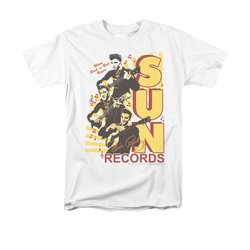 Elvis Presley Shirt Sun Records Soundtrack White T-Shirt