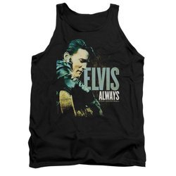 Elvis Presley Shirt Tank Top Always The Original Black Tanktop