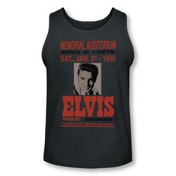 Elvis Presley Shirt Tank Top Buffalo 1956 Charcoal Tanktop