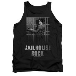 Elvis Presley Shirt Tank Top Jailhouse Rock Black Tanktop