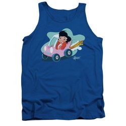 Elvis Presley Shirt Tank Top Speedway Royal Blue Tanktop