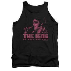 Elvis Presley Shirt Tank Top The King Black Tanktop
