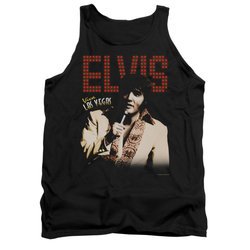 Elvis Presley Shirt Tank Top Viva Star Black Tanktop