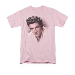 Elvis Presley Shirt The Stare Pink T-Shirt